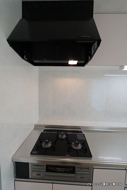 ガスコンロ レンジフードもちろん交換してます レスポワール志木 最上階南西角部屋